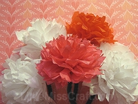 handmade tissue paper flowers tutorial for cancer patients